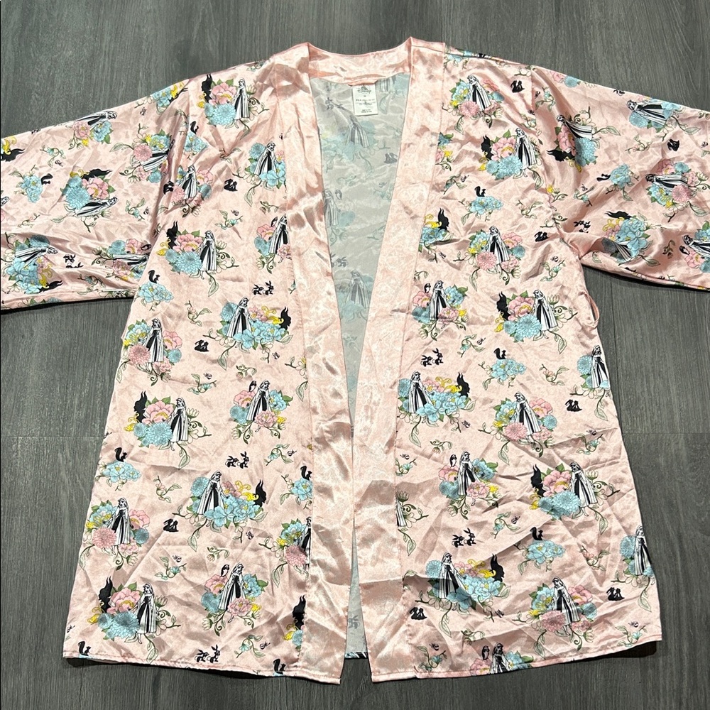 Disney Princess Aurora Sleeping Beauty Pink Kimono robe size medium